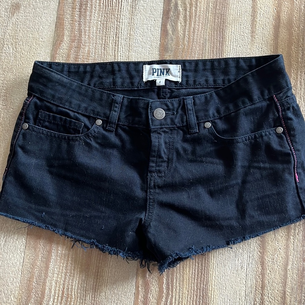 Victoria secrets PINK cutoff jean short size 2